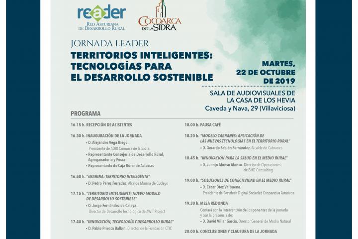 Tecnologías para el desarrollo sostenible, tema central de la jornada del GDR Comarca de la Sidra Tecnologías para el desarrollo sostenible, tema central de la jornada del GDR Comarca de la Sidra