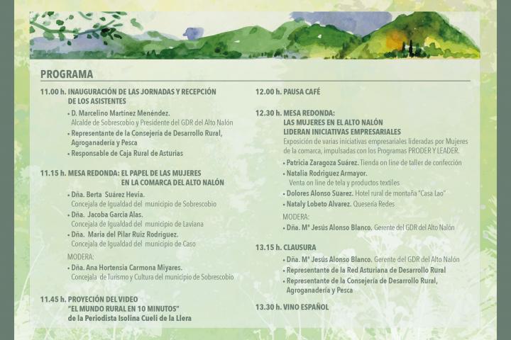 Las mujeres emprendedoras, tema central de la jornada del Alto Nalón Las mujeres emprendedoras, tema central de la jornada del Alto Nalón